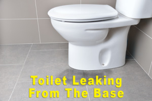 murrieta plumbertoilet leaking from the bottom